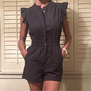 BA&SH grey romper/jumsuit XS-S